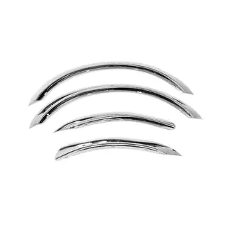 Fender flares (4 pcs, stainless steel) photo 2