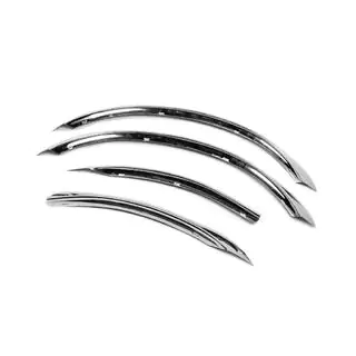 Fender flares (4 pcs, stainless steel) photo 3