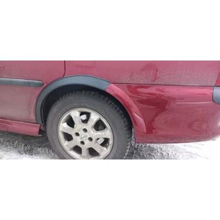 Fender flares (4 pcs, black) Opel Vectra B 1995-2002 photo 4