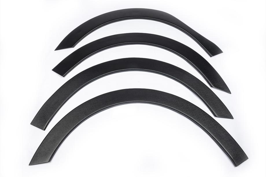 Renault Kangoo 2008–2020 Fender flares (4 pcs, black) 2008-2012, ABS plastic Photo 3