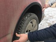 Volkswagen T5 Transporter 2003-2010 Fender flares (6 pcs, black) photo 4