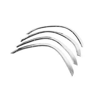 Fender flares (4 pcs, stainless steel) photo 2