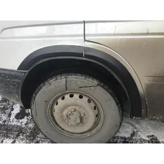Fender flares (6 pcs, black) photo 4