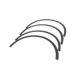 Fender flares (4 pcs, black) Volkswagen Jetta 2006-2011 photo 3