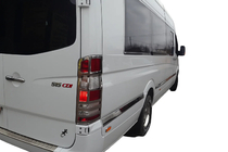 Mercedes Sprinter W906 2006–2018 Chrome Tail Light Covers (2 pcs, Stainless Steel) photo 1