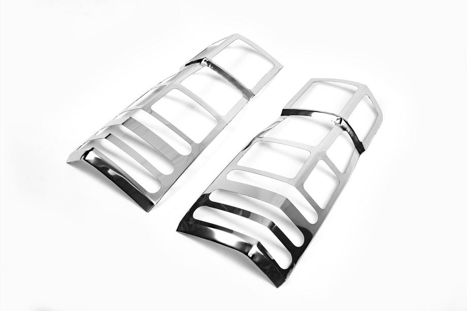 Mercedes Sprinter W906 2006–2018 Chrome Tail Light Covers (2 pcs, Stainless Steel) Photo 4