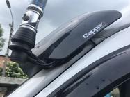 Mercedes Sprinter W906 2006–2018 Windshield visor on frame V1 (black gloss, 5mm) photo 9