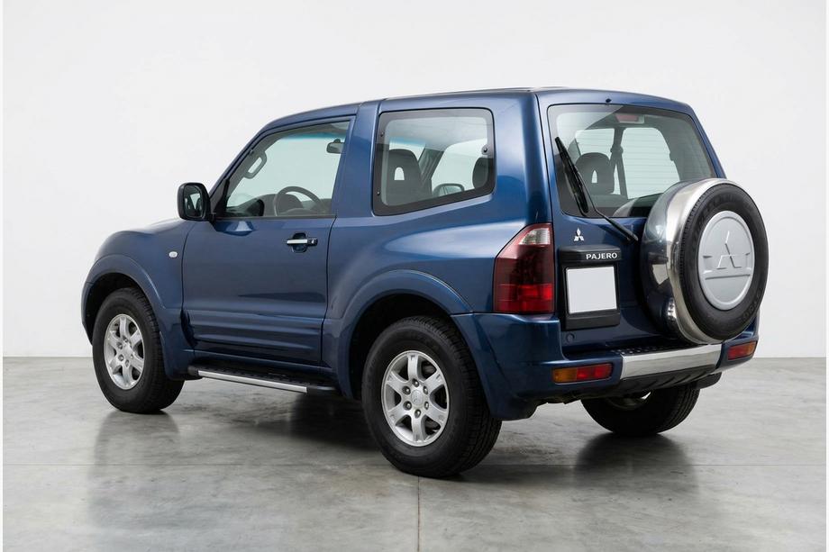 Mitsubishi Pajero Wagon III 1999-2006 Side Steps Duru (2 pcs, Aluminum) Image