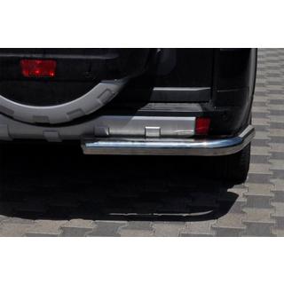 Rear Bar AK003 (Stainless Steel) Mitsubishi Pajero Wagon III 1999-2006 photo 2