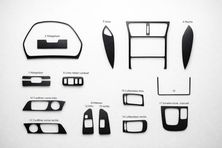 Mitsubishi Space Runner 1997-2002 Dashboard Trim Covers Image