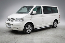 Volkswagen T5 Caravelle 2004-2010 Side Steps X5-Type (2 pcs, Aluminum) photo 1