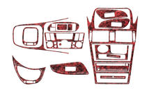 Nissan Almera N16 2000-2006 Dashboard Trim Covers (03-06) Wood photo 1