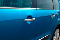 Citroen C-3 2009–2016 Chrome Door Handle Covers (4 pcs, Stainless Steel) photo 7