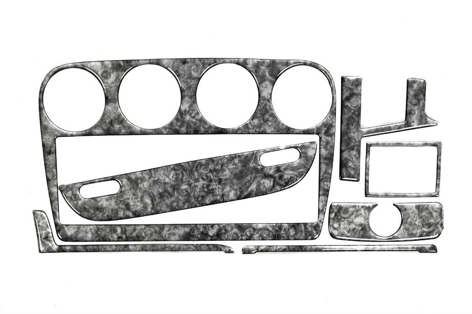 Opel Omega B 1994-2003 Dashboard Trim Covers (1993-1999) Aluminum Photo 1