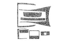 Opel Omega B 1994-2003 Dashboard Trim Covers (1999-2003) Aluminum photo 6