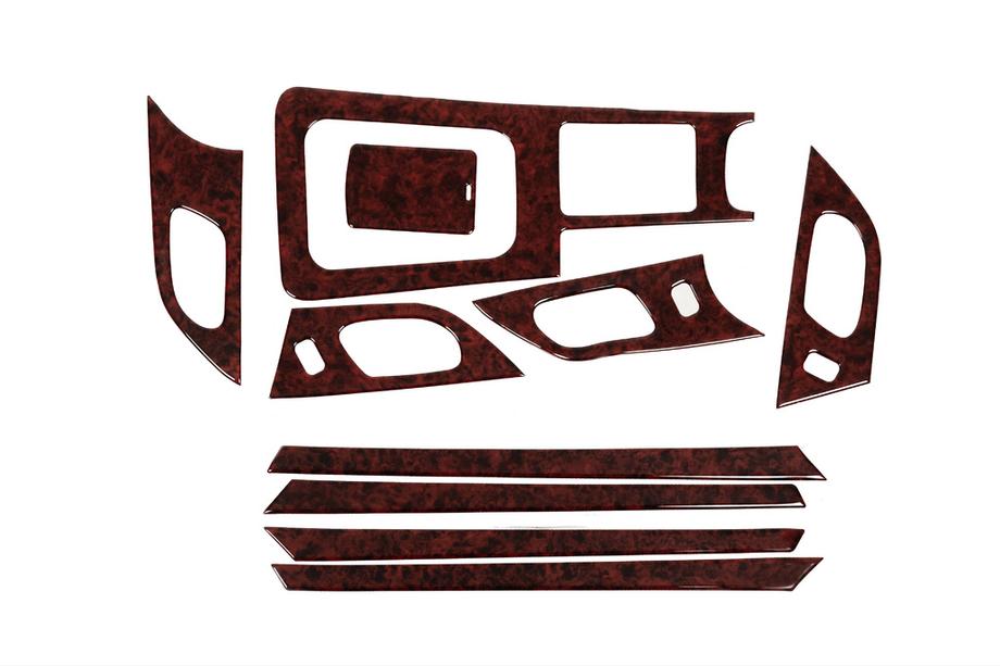 Peugeot 407 2004-2011 Dashboard Trim Covers (Kit-2) Aluminum Image