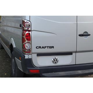 Chrome Tail Light Covers (2 pcs, Stainless Steel) Volkswagen Crafter 2006-2016 photo 1