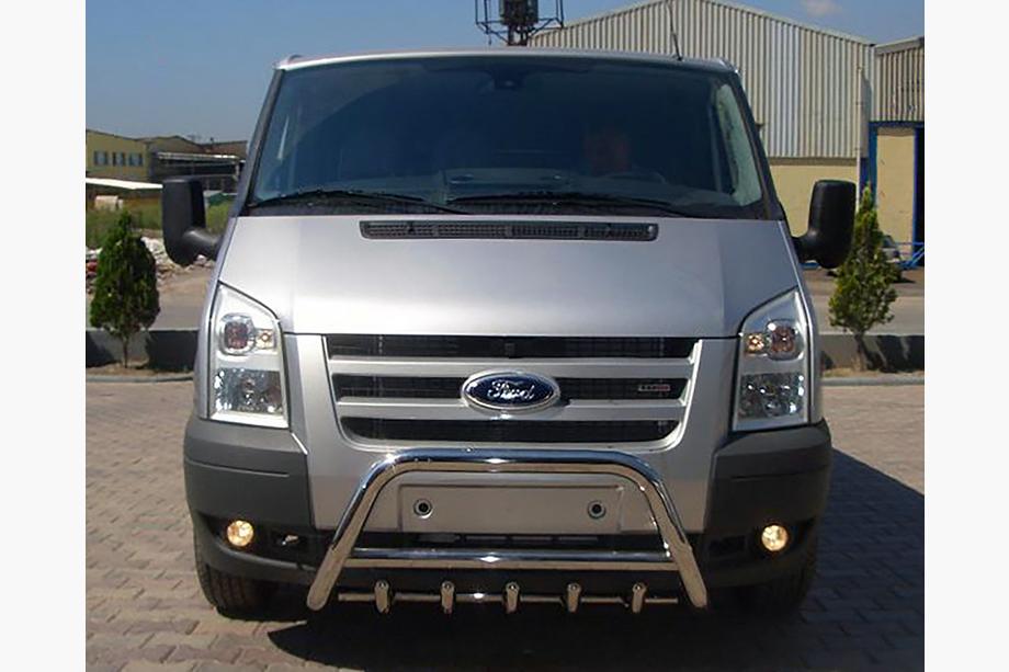 Ford Transit 2000–2014 Bull Bar WT003 (2006-2014, Stainless Steel) Image