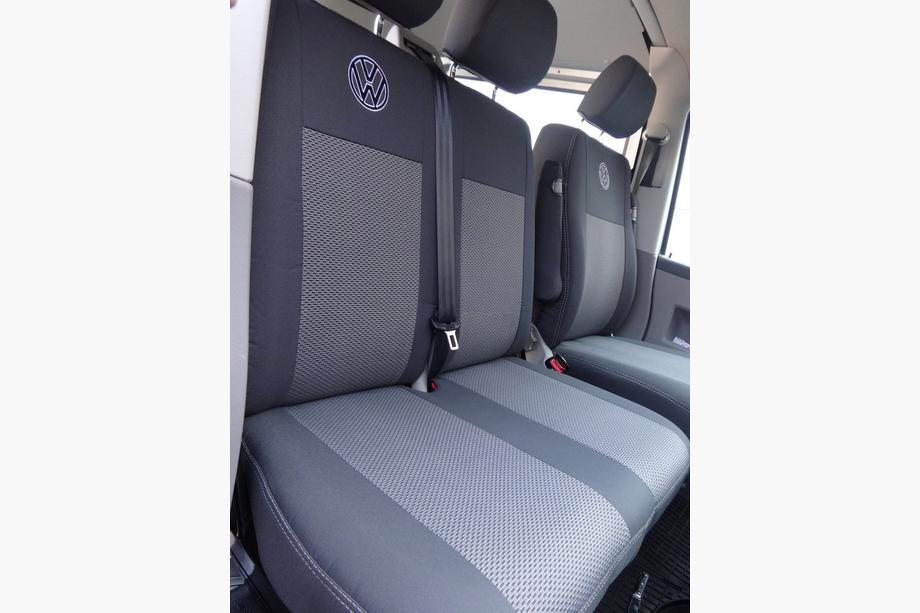 Volkswagen T5 Transporter 2003-2010 Car Seat Covers (Fabric, Classik) Full interior set → Front seats (1+1) Photo 12