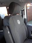 Volkswagen T5 Caravelle 2004-2010 Car Seat Covers (Eco Leather and Fabric, Premium) Full interior and front seats (1+1) photo 14