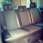 Volkswagen T5 Caravelle 2004-2010 Car Seat Covers (Eco Leather and Fabric, Premium) Full interior and front seats (1+1) photo 5