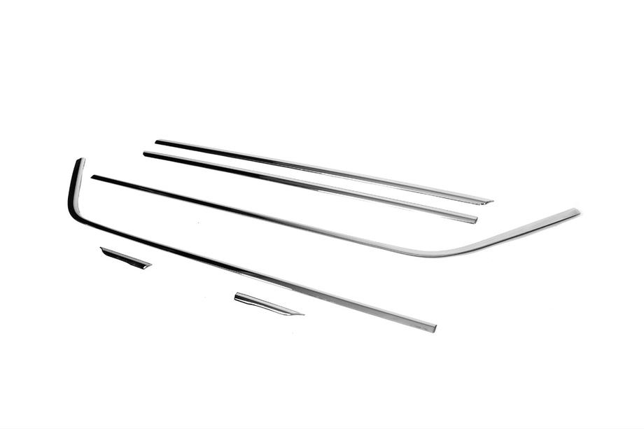 Skoda Octavia III A7 2013-2019 Window Trim (6 pcs, Stainless Steel) Photo 6