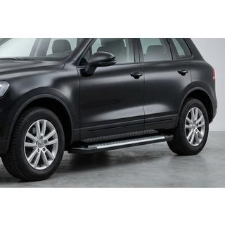 Side Steps Allmond Grey (2 pcs, Aluminum) Volkswagen Touareg 2002–2010 photo 3