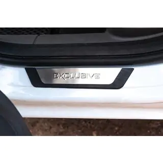 Chrome Door Sill Covers (Flexill, 4pcs) photo 4