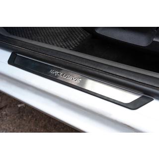 Chrome Door Sill Covers (Flexill, 4pcs) Ford Focus II 2008-2011 photo 1