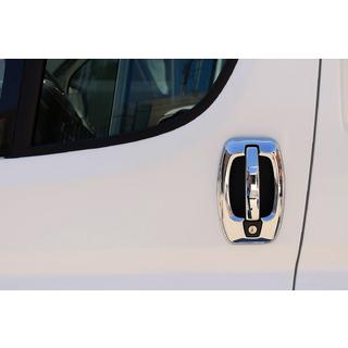 Chrome Door Handle Covers (Stainless Steel) Fiat Ducato 2006-2025 photo 1