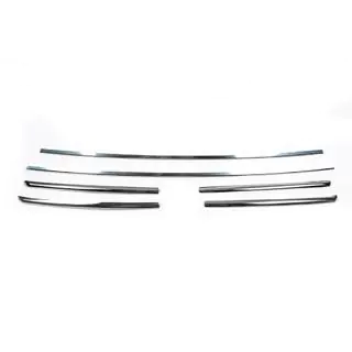 Chrome Grille Covers 2006-2014 (6 pcs, Stainless Steel) photo 3