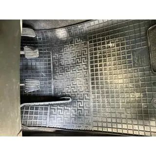 Rubber Floor Mats (4 pcs, Polytep) Chevrolet Aveo T200 2002-2008 photo 2