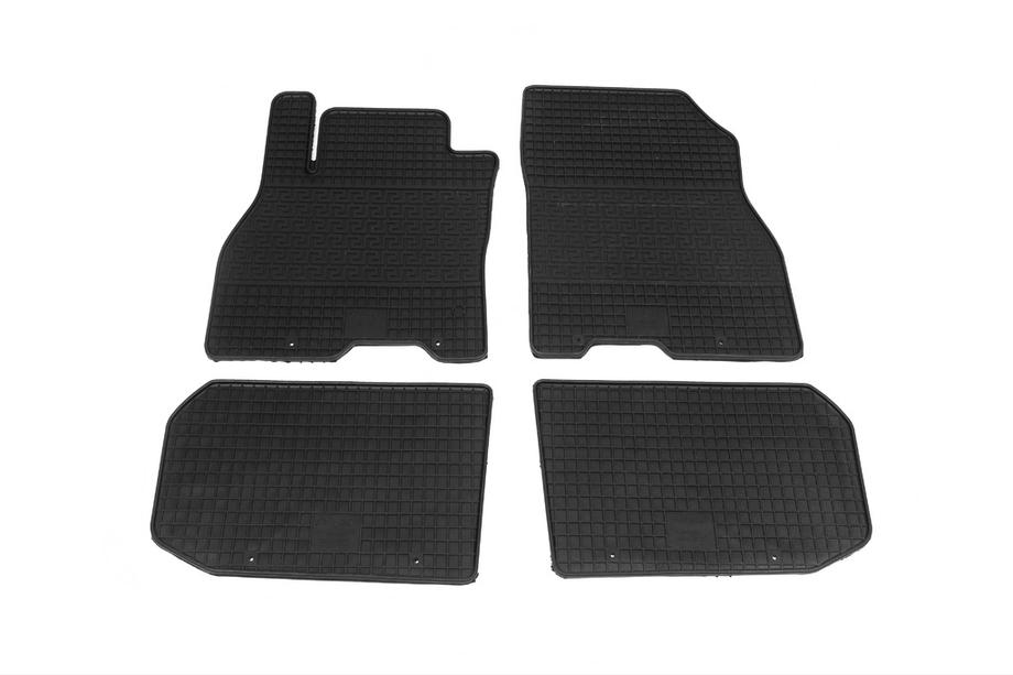 Nissan Leaf 2010-2017 Rubber Floor Mats (4 pcs, Polytep) Image