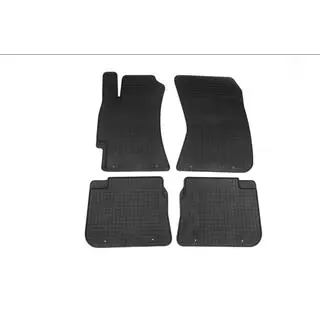 Rubber Floor Mats (4 pcs, Polytep)