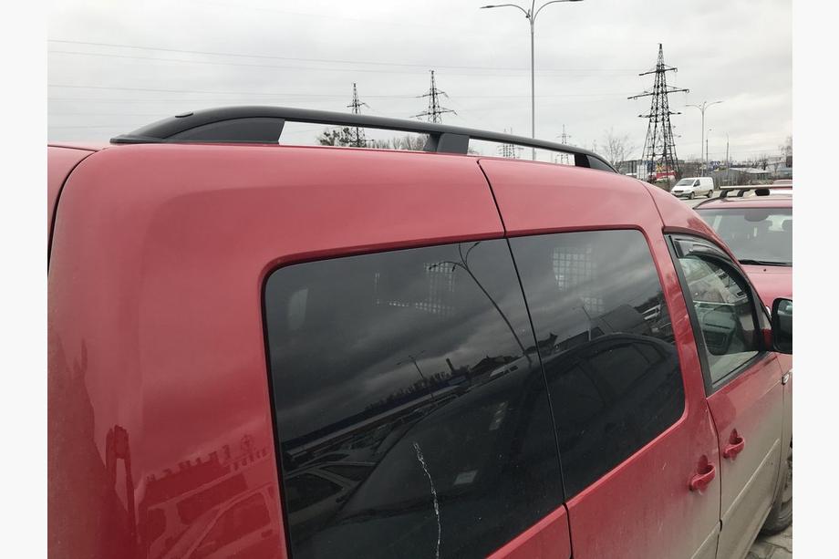 Volkswagen Caddy 2004-2010 Roof Rails Skyport BLACK Standard Base Photo 6
