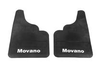 Opel Movano 2004-2010 Premium Mud Flaps straight (2 pcs, rubber) photo 2