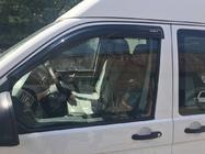 Volkswagen T5 Transporter 2003-2010 Window Deflectors (2 pcs, MyRacing) photo 3