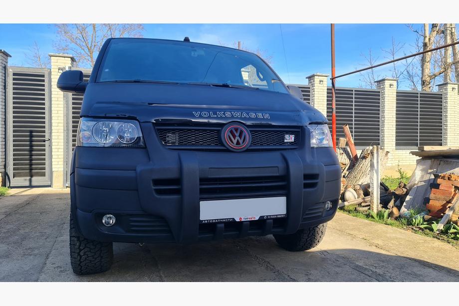 Volkswagen T5 Transporter 2003-2010 Front lip (primed for painting) Photo 1