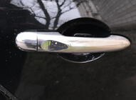 Renault Scenic/Grand 2009-2016 Chrome Door Handle Covers (4 pcs, Stainless Steel) photo 1