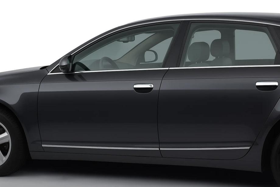 Audi A6 C6 2004-2011 Chrome Door Handle Covers (4 pcs, Stainless Steel) Image