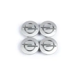 Wheel center caps 54/43mm gray (4 pcs) photo 2