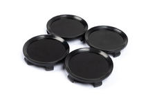 Wheel center caps (4 pcs, black) photo 3