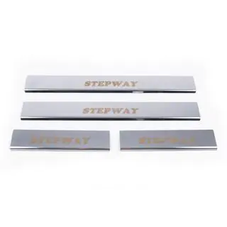 Door Sill Protectors Carmos V1 (4 pcs, Stainless Steel) photo 2