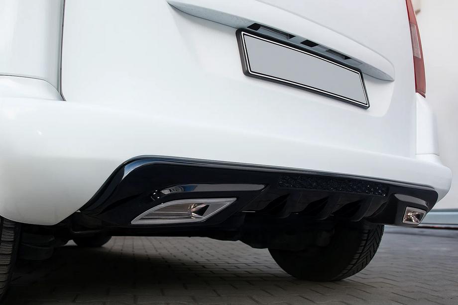 Citroen Berlingo 2008-2018 Rear diffuser (primed for painting) Image