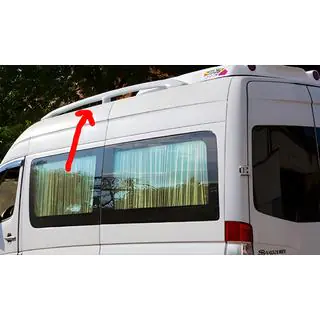 Roof rails (primed for painting) Fiat Ducato 2006-2025 photo 1