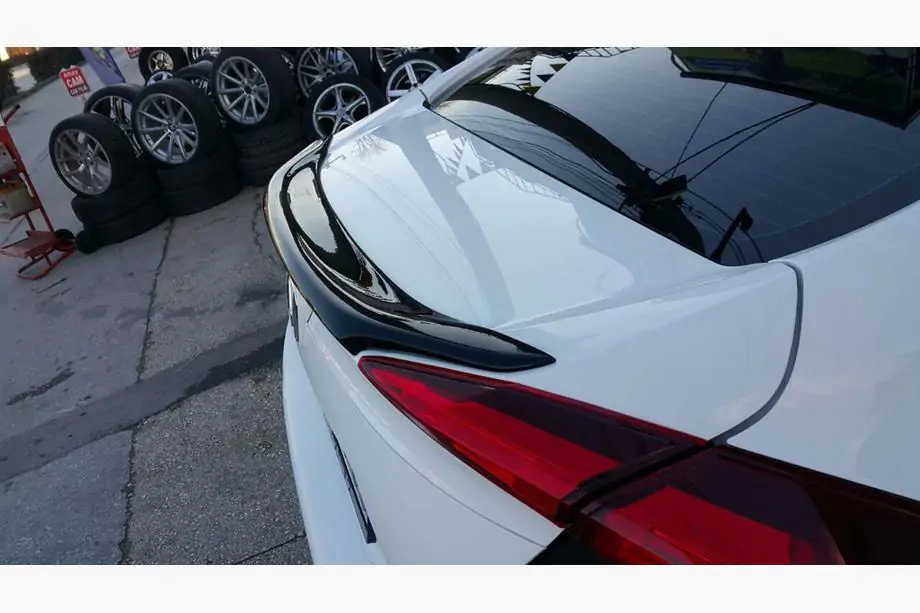 Honda Civic Sedan X 2016-2021 Anatomic Spoiler (primed for painting) Image