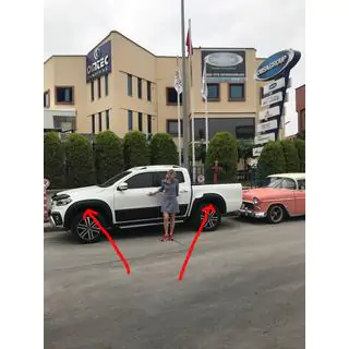 Fender flares (paintable) Mercedes X class 2017-2020 photo 4