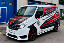 Renault Master 2011-2023 Front Bumper AMG (lip, primed) photo 1
