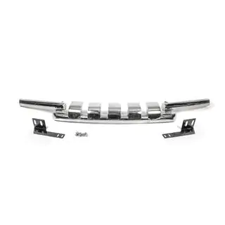 Front bumper guard Gronder (2008-2015 stainless steel) Lexus LX570/450d 2008-2022 photo 2