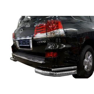 Rear double corner bars (stainless steel)